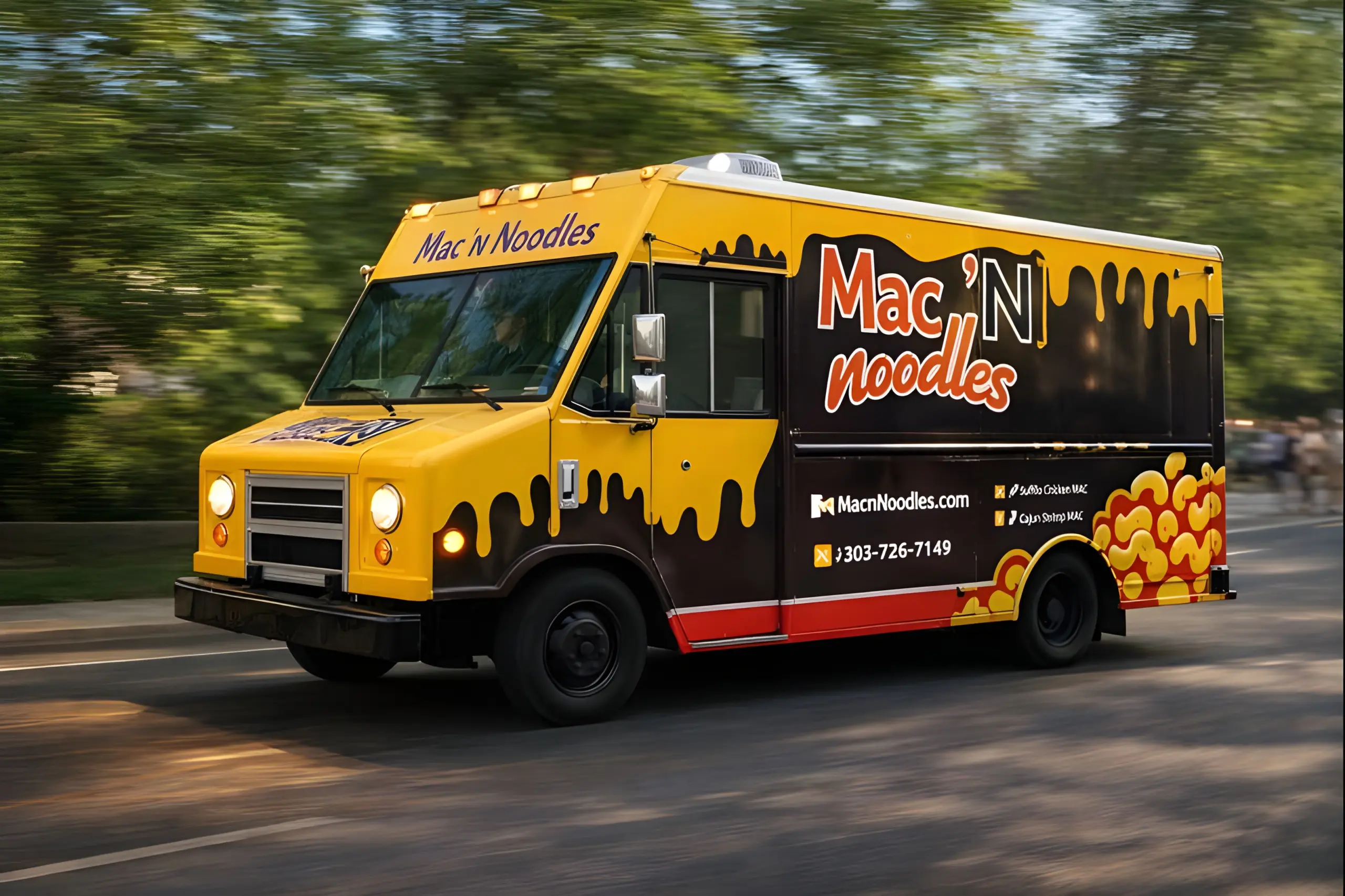 Mac 'n cheese truck